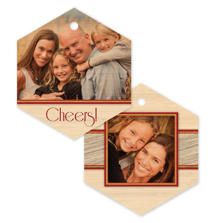 Cheers! 102 - Hexagon Bamboo Ornament