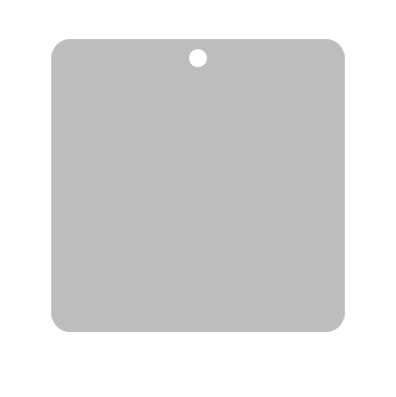 Square Bamboo Ornament