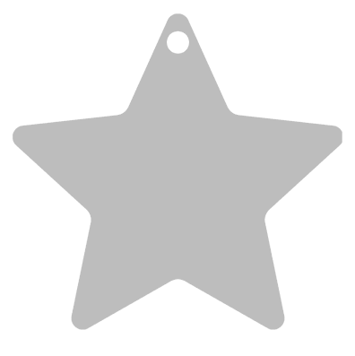 Star Bamboo Ornament