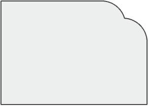 CE20 2½x3½ Wallet Flat Card