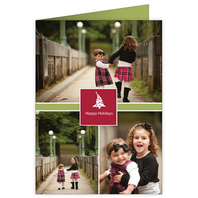 P106v Happy Holidays Card Design