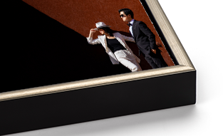 Silver Slim Float Frame