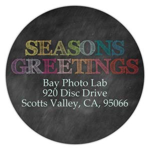 Circle Label 165