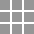 Tic Tac Toe Arrangement - 20x20" overall