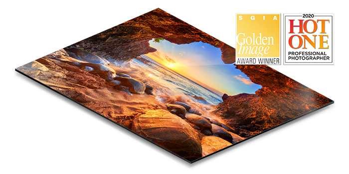 Epic Prints Epic Prints are high resolution photographic prints mounted on an aluminum substrate and finished with a thick laminate.